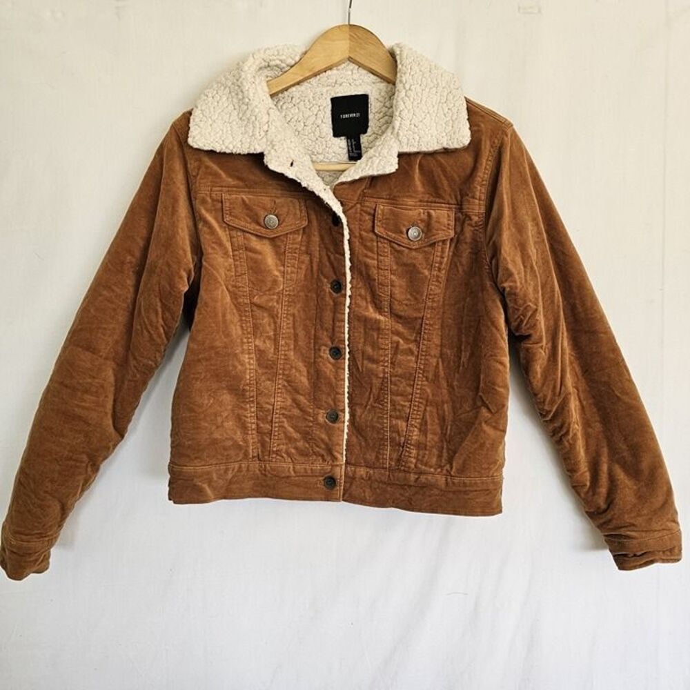 Y2K Farm Girl Sherpa and Velour Forever 21 Jacket. Small.